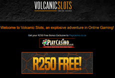 Volcanic Slots logo